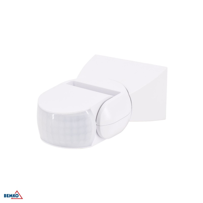 Czujnik ruchu PIR 1200W 180* IP65 biały