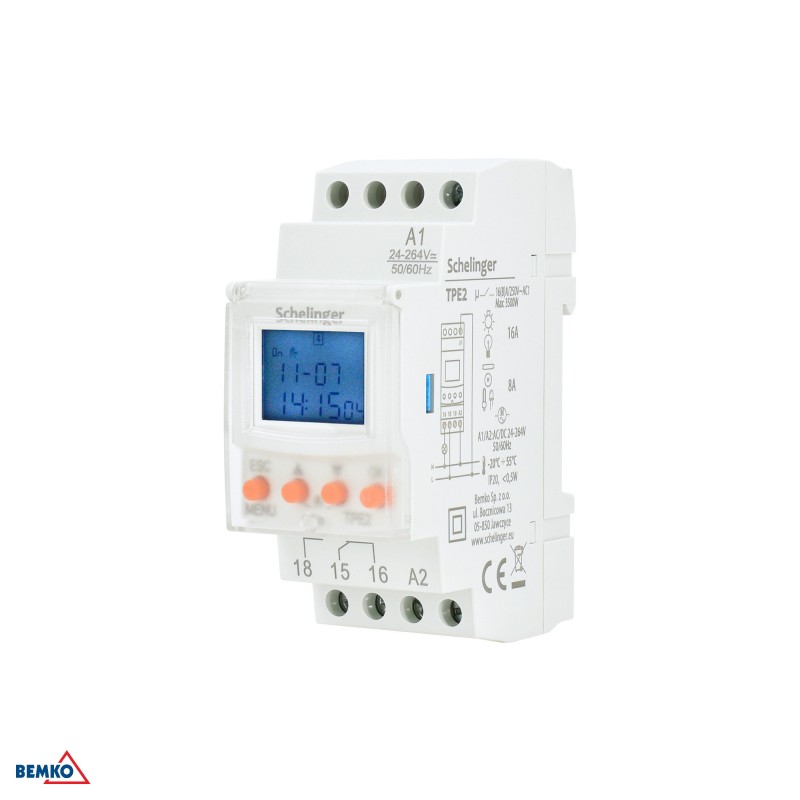 Programator czasowy elektroniczny 7D Programator czasowy elektroniczny 7D