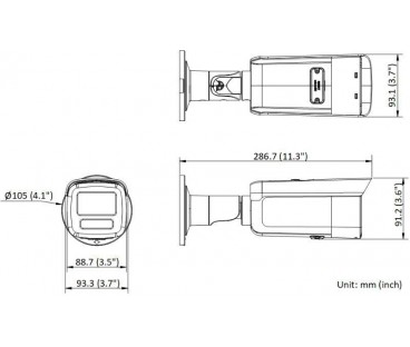 KAMERA IP HIKVISION DS-2CD2T86G2H-4I(2.8mm)(eF)/BLACK