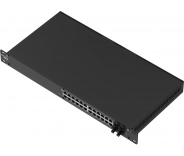 Teltonika SWM282 switch przemysłowy 24xGE 4xSFP 24xPoE+ (SWM282000200)