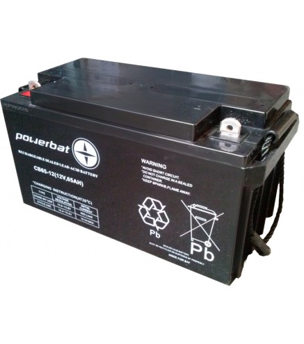 Akumulator AGM Powerbat 12V 65Ah