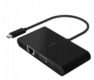 Stacja dokująca Belkin USB-C Multimedia + Charge Adapter (100W)