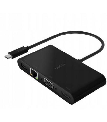 Stacja dokująca Belkin USB-C Multimedia + Charge Adapter (100W)