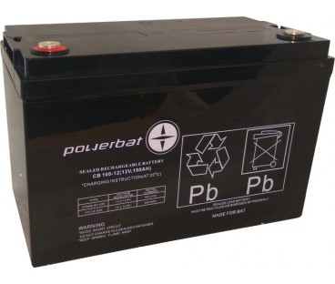 Akumulator PowerBat AGM 100Ah