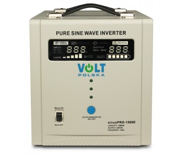 PRZETWORNICA VOLT POLSKA SINUSPRO-1500E 12V 1050/1500W
