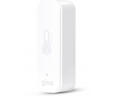 GISE Smart Czujnik temperatury i wilgotności Wi-Fi Biały | Tuya | GTHS-WF-01-W