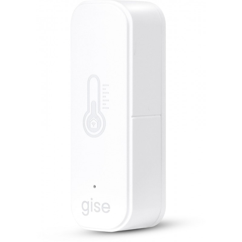 GISE Smart Czujnik temperatury i wilgotności Wi-Fi Biały | Tuya | GTHS-WF-01-W