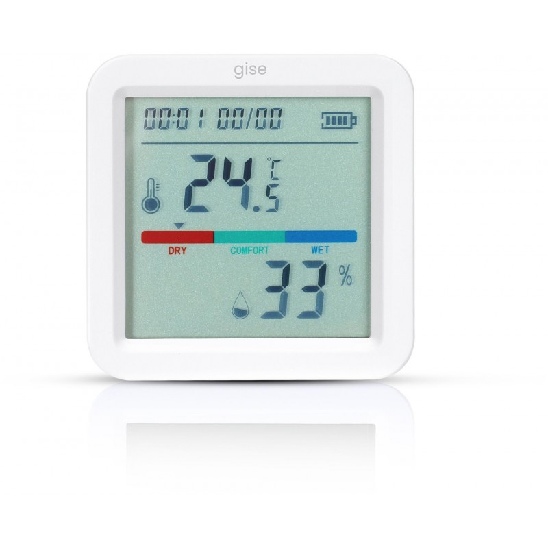 GISE Smart Czujnik temperatury i wilgotności Wi-Fi | Tuya | GTHS-WF-02