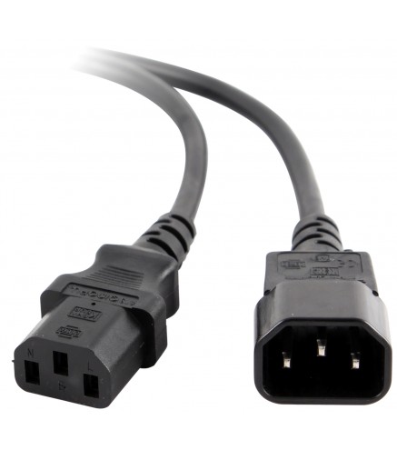 PRZEDŁUŻACZ KABLA ZASILAJĄCEGO VDE IEC 320 C13 / C14 3M Lanberg