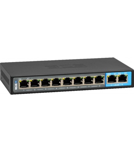 SWITCH POE dla 8 kamer IP BCS-B-SP0802G
