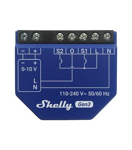 Shelly Dimmer 0/1-10V PM Gen3