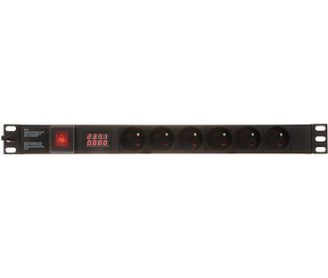 Listwa zasilająca 6 gniazd PD-6/R-VA