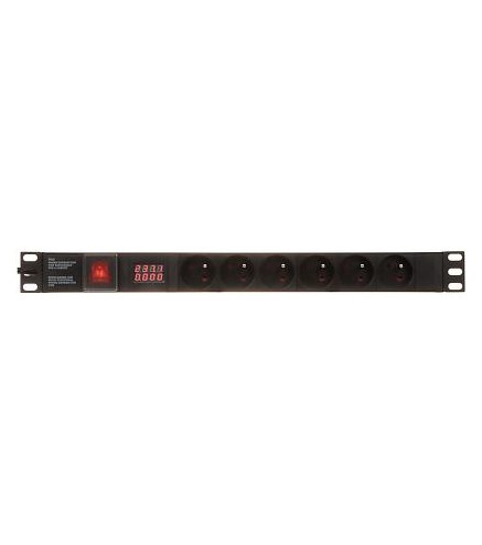 Listwa zasilająca 6 gniazd PD-6/R-VA