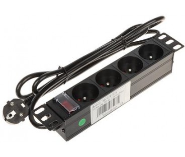 Listwa zasilająca 4 gniazda PD-4/R10/R