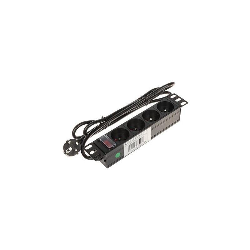 Listwa zasilająca 4 gniazda PD-4/R10/R