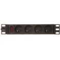 Listwa zasilająca 4 gniazda PD-4/R10/R
