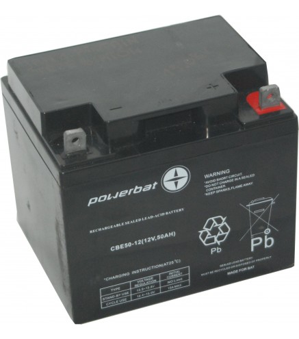 Akumulator PowerBat CBE 50-12