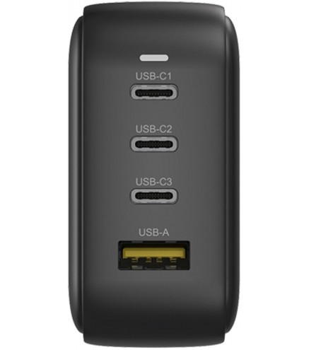 Ładowarka sieciowa Unitek GaN 4 porty, PD 100W QC3.0 czarna
