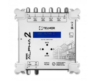 Wzmacniacz Telkom Telmor WWK ALPHA 2