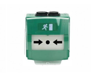 Zewnętrzny przycisk awaryjnego otwarcia IP67 SCOT CP-12RG-W