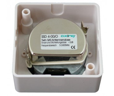 GNIAZDO SSD4-00 RTV/2XSAT KONCOWE
