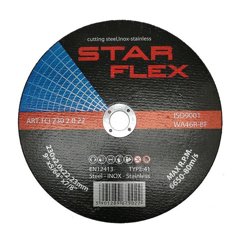 Tarcza tnąca Star Flex T41-230-2,0 WA46R-BF-INOX TCI2302022