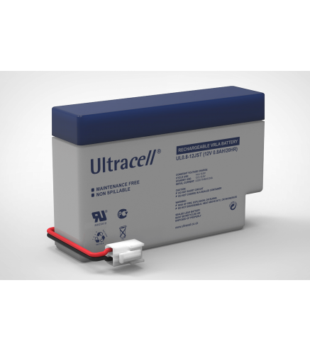 Akumulator AGM ULTRACELL UL 12V 0.8Ah (terminal JST)
