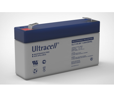 Akumulator AGM ULTRACELL UL 6V 1.3Ah