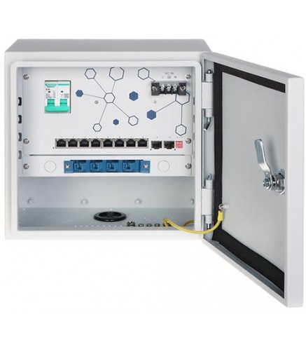 Punkt dystrybucji kamer 8 PoE + 2x SFP EXPERT-POE/OTD-8G2GSFP