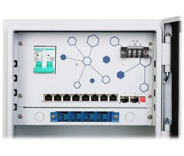 Punkt dystrybucji kamer 8 PoE + 2x SFP EXPERT-POE/OTD-8G2GSFP