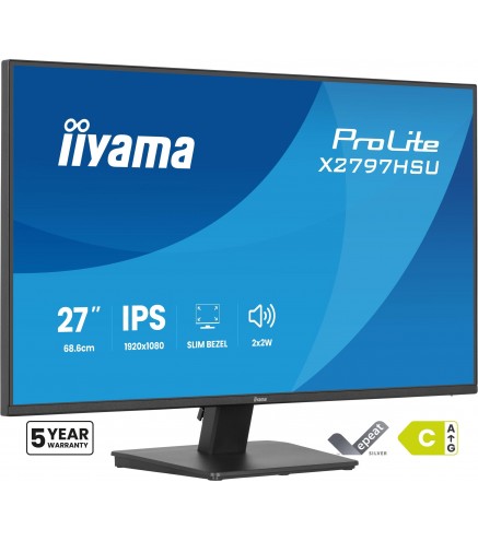 Monitor LED IIYAMA X2797HSU-B1 27 cali IPS