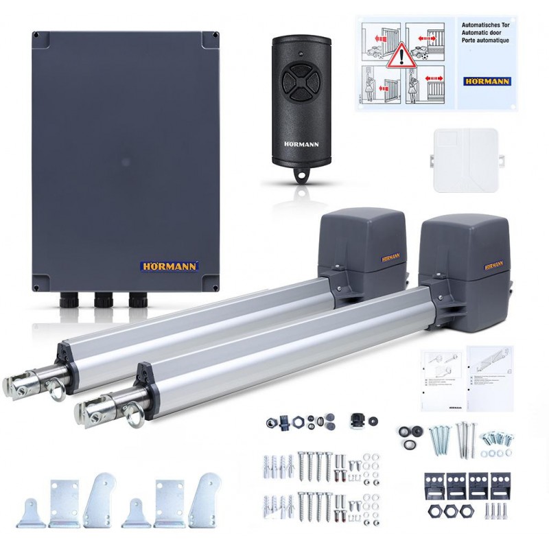 Zestaw Hormann Rotamatic 2 868MHz BiSecure do 5m bram dwuskrzydłowych Zestaw Hormann Rotamatic 2 868MHz BiSecure do 5m bram dwuskrzydłowych
