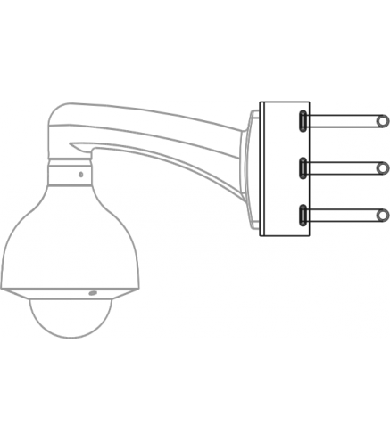Uchwyt adapter słupowy MT-P150V2