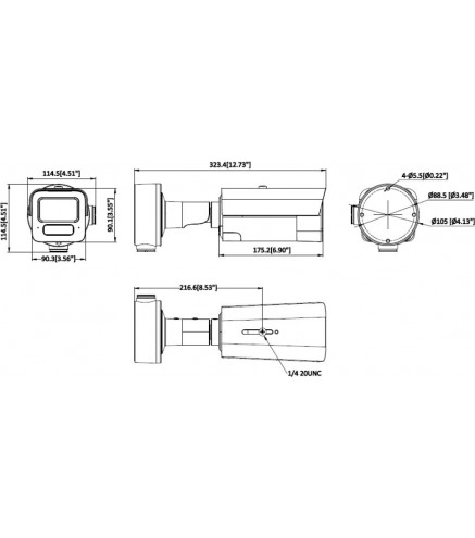 Kamera IP Hikvision iDS-2CD2T47G2-XS/PP 4mm PL(POL)
