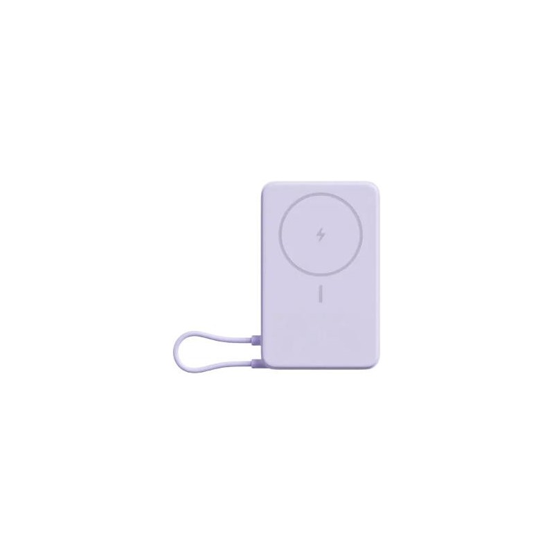 Powerbank Xiaomi Magnetic 10000mAh z podstawką fioletowy