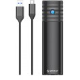 Orico Obudowa dysku M.2 SATA USB-C 5Gbps czarna PWM2-BK-EP