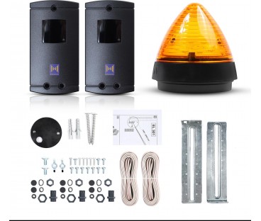 Zestaw SK Lineamatic, Portronic D 5000 (fotokomórki EL-301 + lampa LED SLK 24V + śrubki)