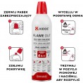 Spray gaśniczy KIDDE FlameOut 500 ml