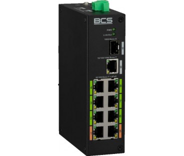 Switch PoE BCS LINE BCS-L-SP08E01G-1SFP(2)