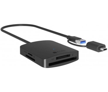 Czytnik Kart CF TF SD microSD IcyBox  Type-C+A, IB-CR302-CU3