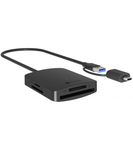 Czytnik Kart CF TF SD microSD IcyBox  Type-C+A, IB-CR302-CU3