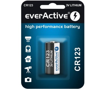 Bateria CR123 everActive (blister 1 szt.)
