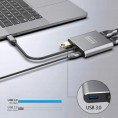 ADAPTER HUB Przejściówka USB- C 4W1 2x HDMI 4K USB 3.0 Zenwire BYL-2309 ADAPTER HUB Przejściówka USB- C 4W1 2x HDMI 4K USB 3.0 Zenwire BYL-2309