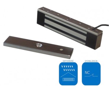 Zwora elektromagnetyczna SCOT EL-1200WS zew.