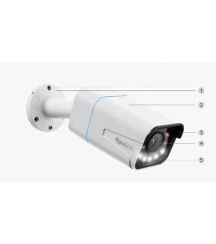 Kamera IP Reolink P430 POE 8MP 5x zoom biała