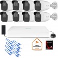 Zestaw monitoringu Hilook 8x kamera IPC-B440H(4mm)(C) z dyskiem 2TB Zestaw monitoringu Hilook 8x kamera IPC-B440H(4mm)(C) z dyskiem 2TB