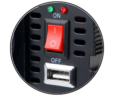 PRZETWORNICA VOLT POLSKA IPS-500 PLUS 12V / 230V 350/500 W