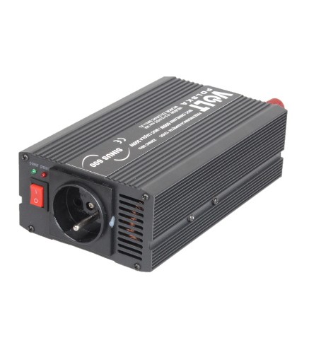 PRZETWORNICA VOLT POLSKA SINUS 600 12V / 230V 300/600W