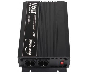 PRZETWORNICA VOLT POLSKA SINUS 3000 24V / 230V 1500/3000W