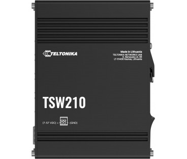 Teltonika TSW210 switch przemysłowy 8xGE 2xSFP PoE+ (TSW210000040) DIN